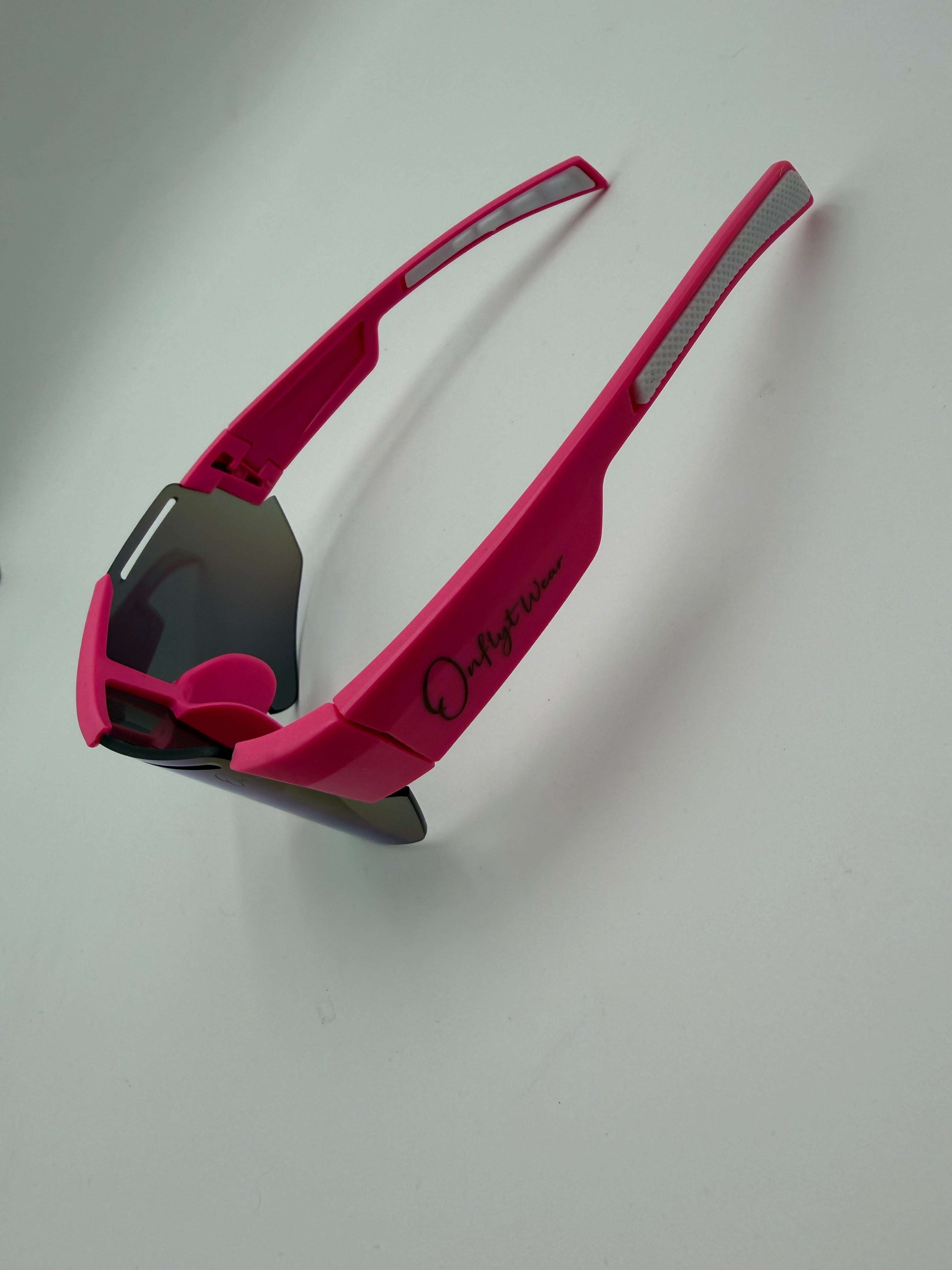 Onflyt Pink sport sunglasses