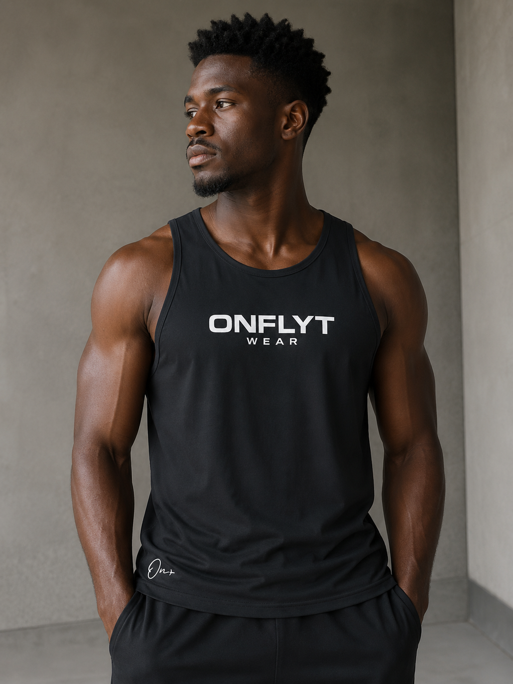 ONFLYT Wear Performance Tank Top – Black